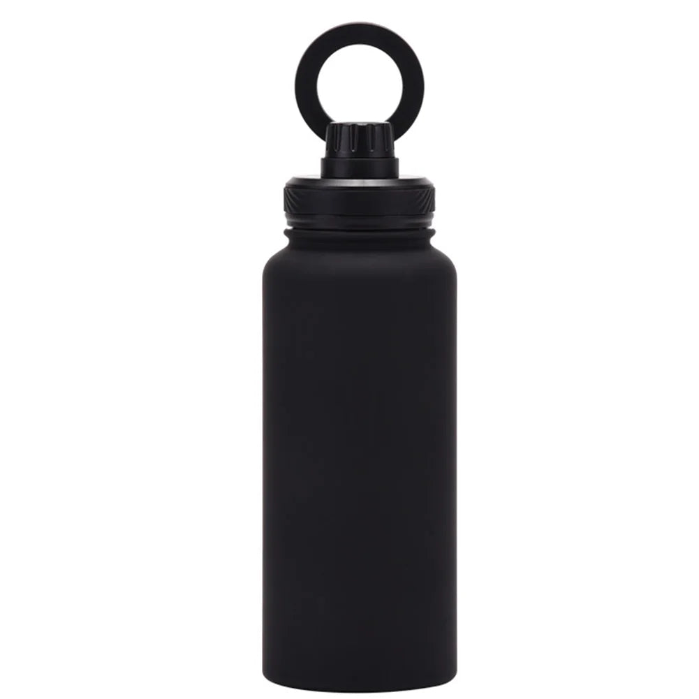 Insulated Water Bottle with Phone Mount - 1L Stainless Steel | MagSafe-Compatible