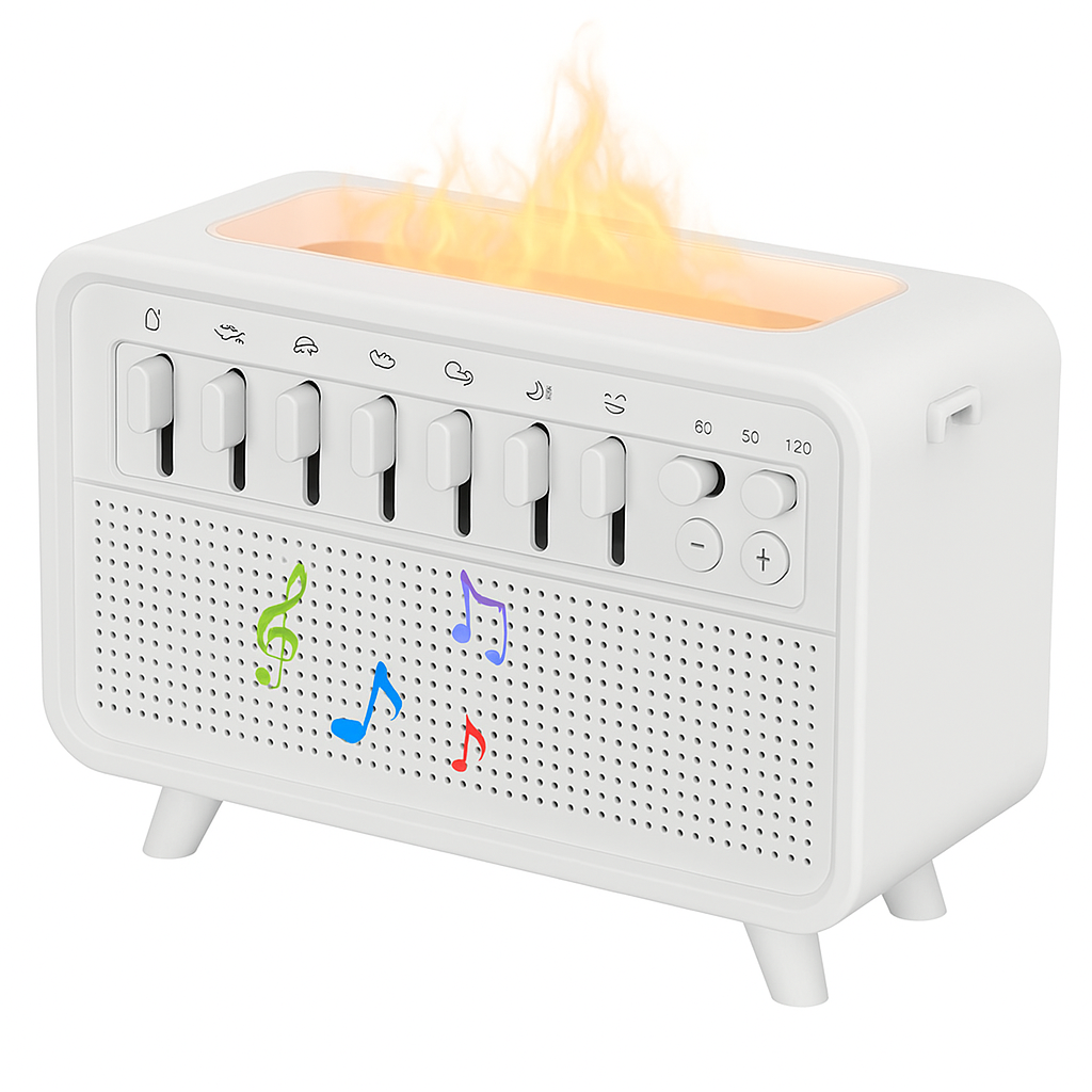 3-in-1 Bluetooth Humidifier | Humidifier, Night Light & White Noise Machine