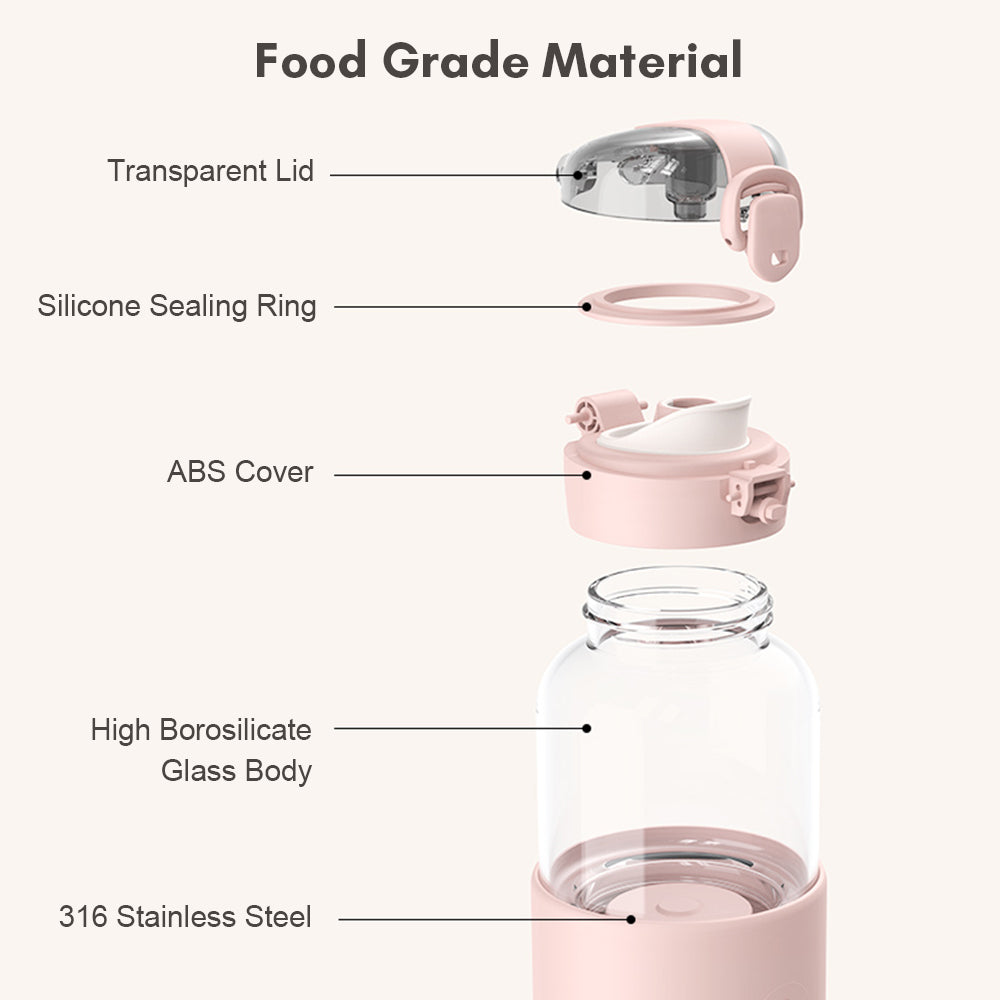 300ml Portable Baby Bottle Water Warmer | Wireless, Fast-Heating & Travel-Friendly