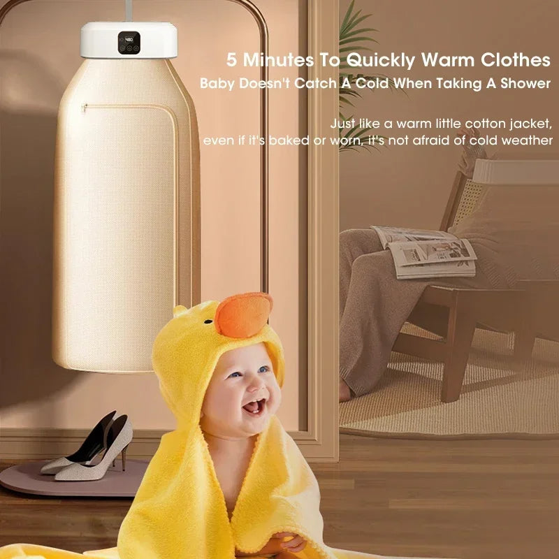 Portable Clothes Dryer | Fast Drying, Foldable, UV Sanitizing