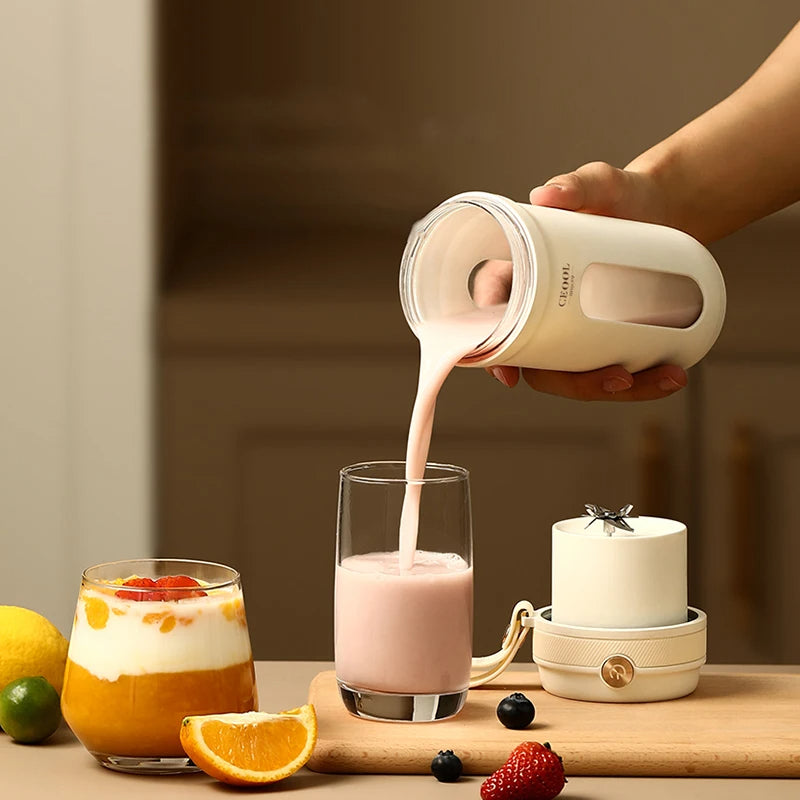 10-Blade USB Rechargeable Portable Blender | Smoothie Maker On-the-Go