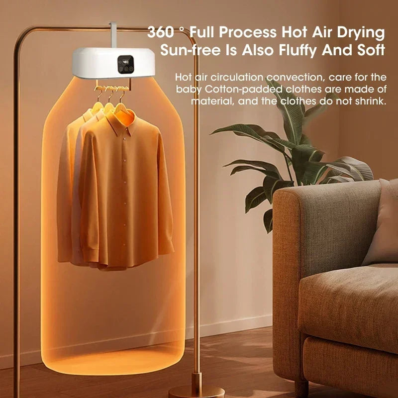 Portable Clothes Dryer | Fast Drying, Foldable, UV Sanitizing