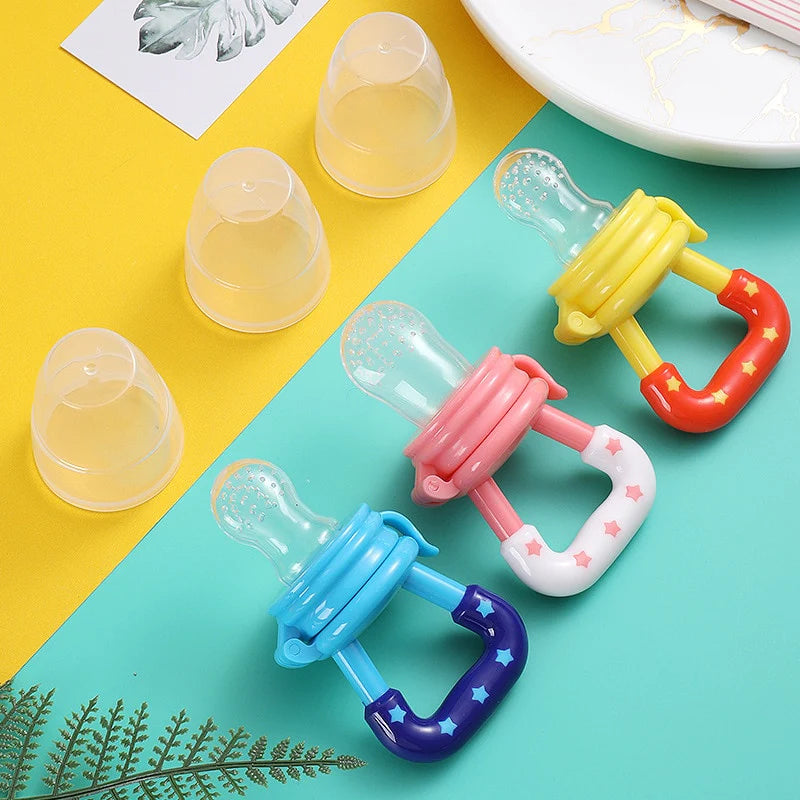 Baby Fruit Feeder Pacifier | BPA-Free Food Grade Silicone | Teething Toy & Fresh Food Feeder