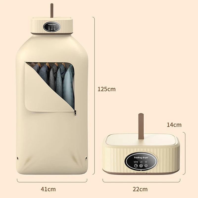 600W Foldable Electric Clothes Dryer | Compact, Portable & Fast Drying Rack