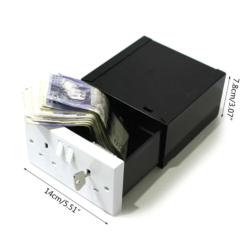 Hidden Wall Socket Safe | Secret Outlet Stash for Cash, Jewelry & Valuables