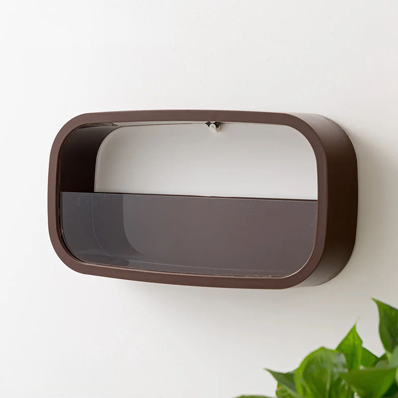 Modern Rectangle Wall-Mounted Flower Vase | Minimalist Vertical Planter for Home & Restaurants