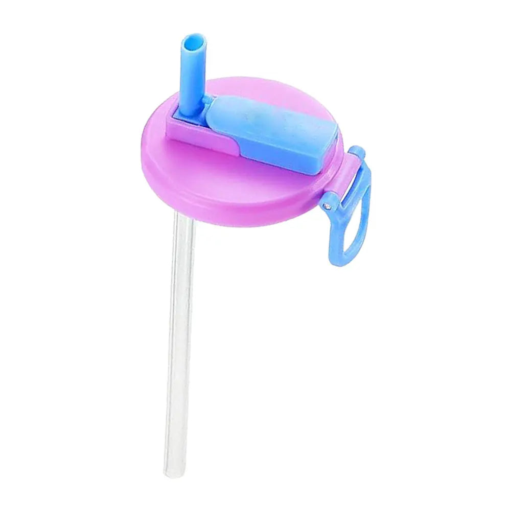 Soda Can Lids with Silicone Straws - Reusable, Spill-Proof & BPA-Free | Food-Grade Can Covers for Picnic, Beach, & Camping