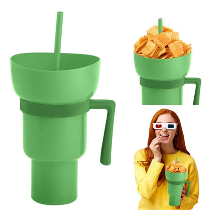 Snack and Drink Cup Combo | Snack & Sip Like Never Before!