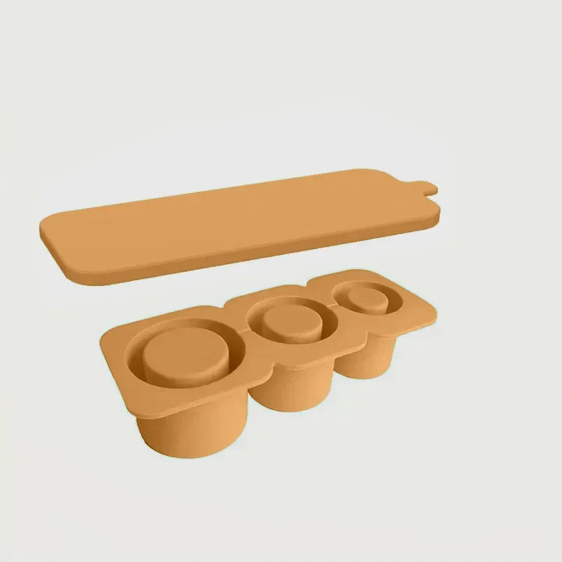 Ice Cube Maker Silicone Mold for 30-40oz Tumblers | Quick-Freeze, Easy Release, Leakproof & Reusable
