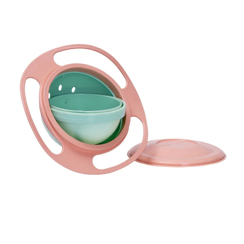 Kids Universal Gyro Bowl | 360° Spill-Proof Snack & Meal Bowl