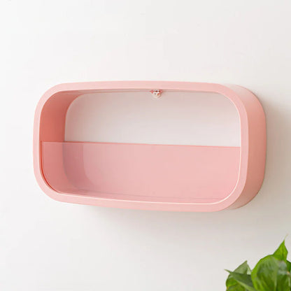 Modern Rectangle Wall-Mounted Flower Vase | Minimalist Vertical Planter for Home & Restaurants