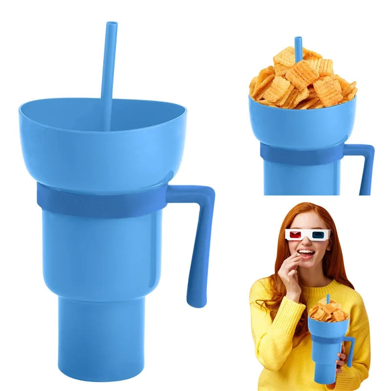 Snack and Drink Cup Combo | Snack & Sip Like Never Before!