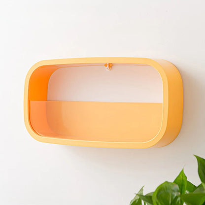 Modern Rectangle Wall-Mounted Flower Vase | Minimalist Vertical Planter for Home & Restaurants