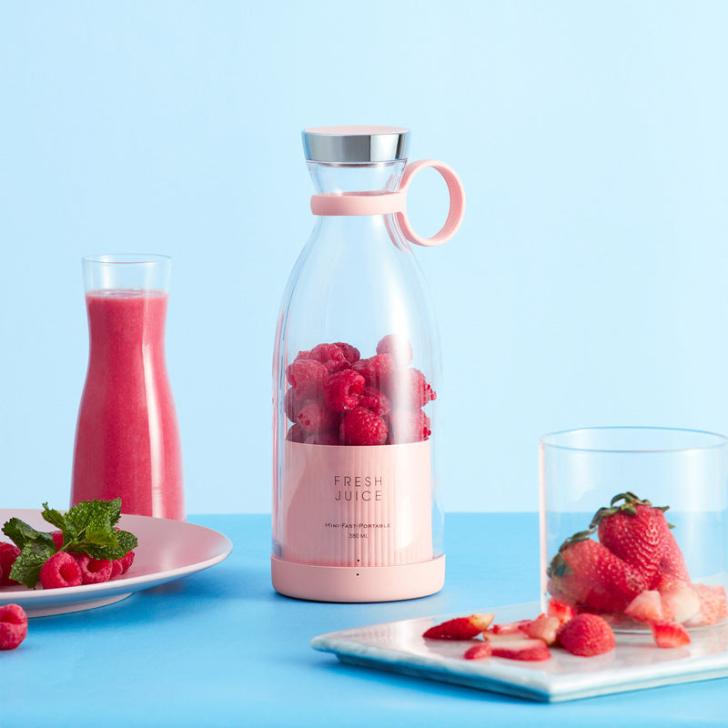 Portable Electric Juicer & Mini Blender | USB Rechargeable Smoothie Maker for Travel, Gym & Home