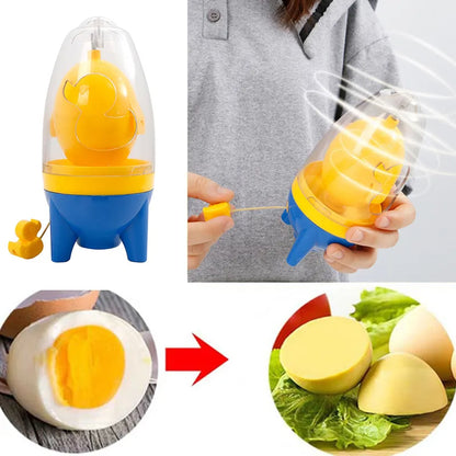 Egg Yolk Shaker | Non-Contact 360° Egg Mixer | Create Shell-Intact Scrambled Eggs in 10 Seconds