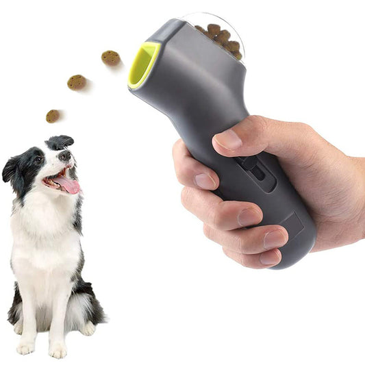 Dog Treat Launcher Toy for Training & Play | Fun Pet Feeder | Dog Food Dispenser