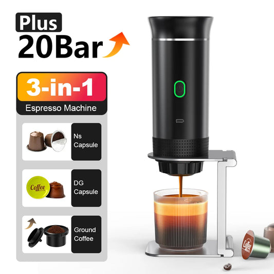 Portable Coffee Maker | Brew Fresh Coffee Anytime, Anywhere