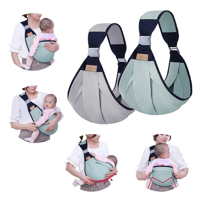 Baby Carrier Wrap – Breathable Mesh Sling for Newborn to Toddler | Adjustable, Ergonomic & All-Season