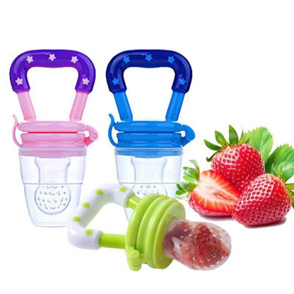 Baby Fruit Feeder Pacifier | BPA-Free Food Grade Silicone | Teething Toy & Fresh Food Feeder