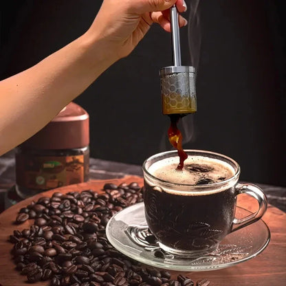 Reusable Stainless Steel Coffee & Tea Filter | Eco-Friendly Pour-Over Brewer
