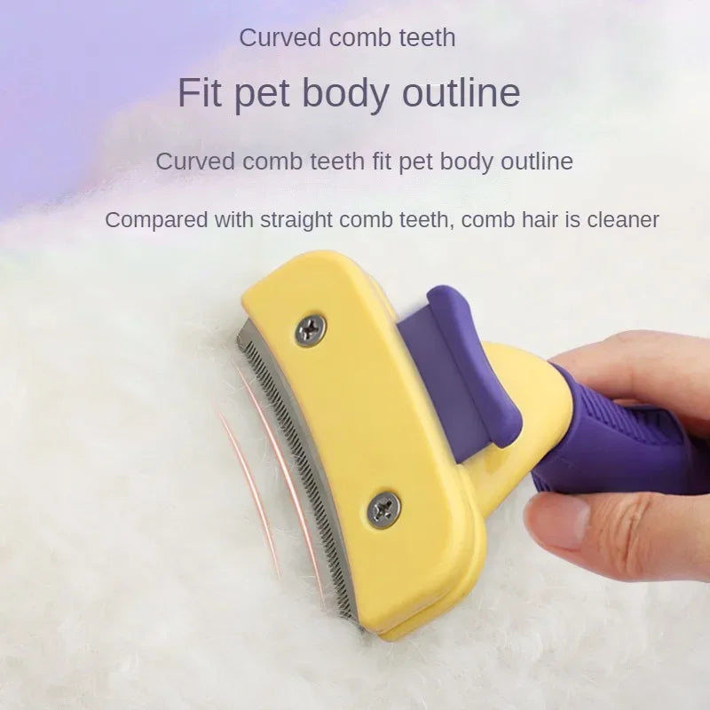 Pet Detangler & Grooming Comb | Tangle-Free Grooming for Dogs & Cats