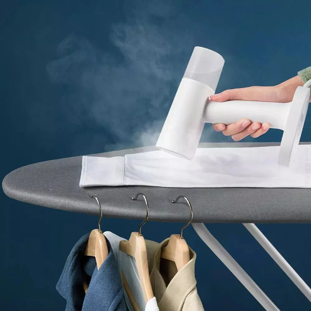 Handheld Vacuum Steamer | Portable Wrinkle Remover for Home & Travel
