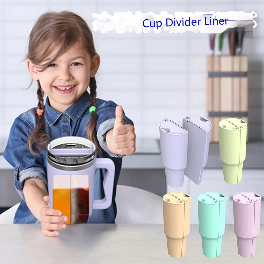 Stanley Cup | Dual-Flavor Silicone Water Bottle Divider for 40oz