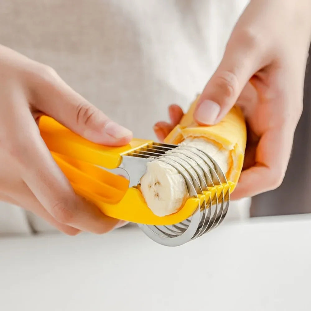 Banana Slicer | Quick & Easy Fruit and Veggie Cutter