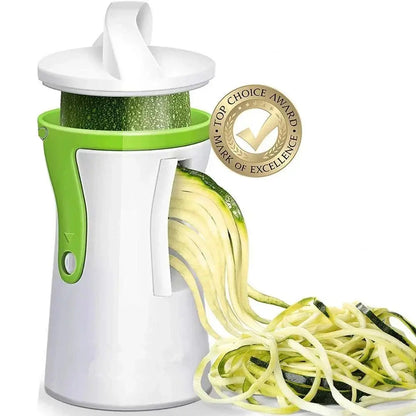 Vegetable Spiralizer - Premium Spiral Slicer | Durable Handheld Veggie Cutter