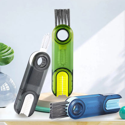 3-in-1 Rotatable Cleaning Brush | Multi-Surface Scrubber with Extendable Handle