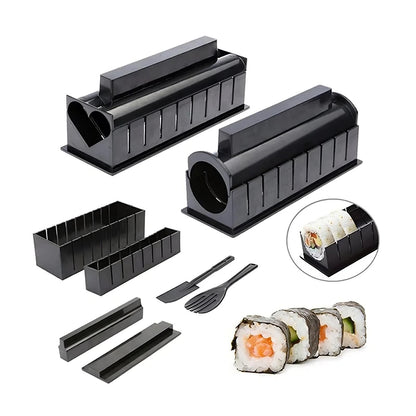 DIY Sushi Making Kit | Easy Sushi Roller Mold Set for Beginners & Pros