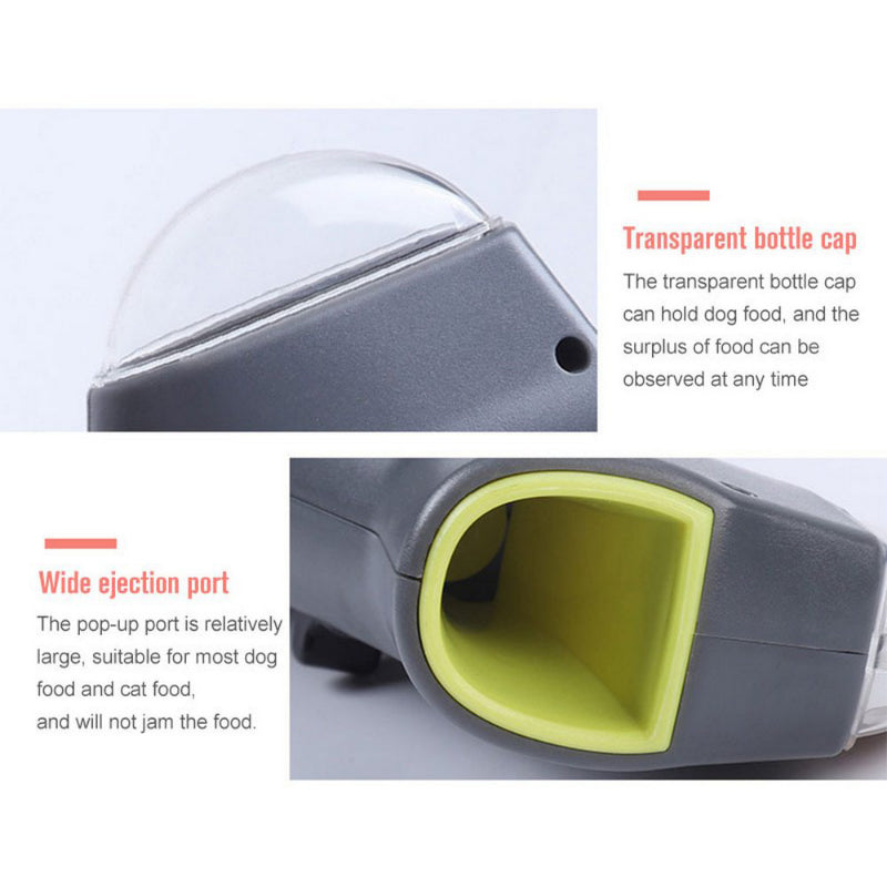 Dog Treat Launcher Toy for Training & Play | Fun Pet Feeder | Dog Food Dispenser