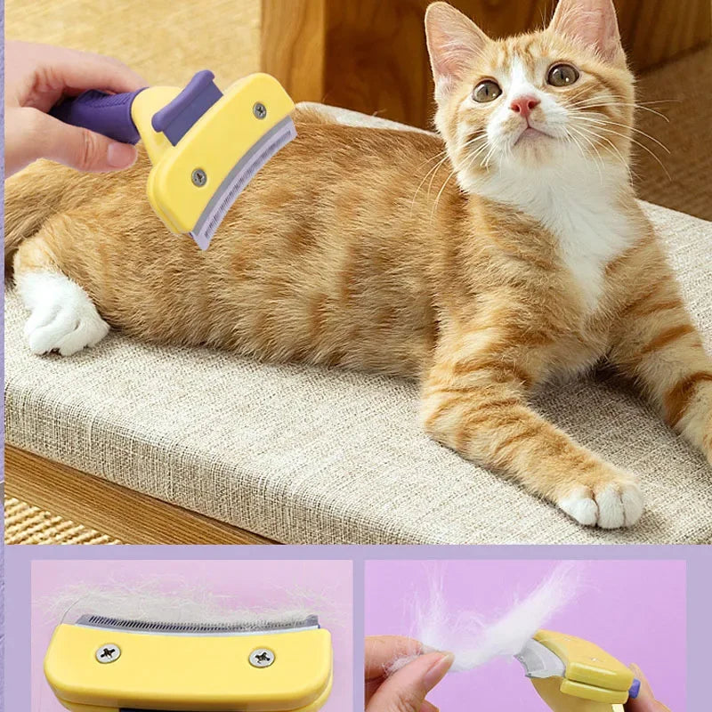 Pet Detangler & Grooming Comb | Tangle-Free Grooming for Dogs & Cats