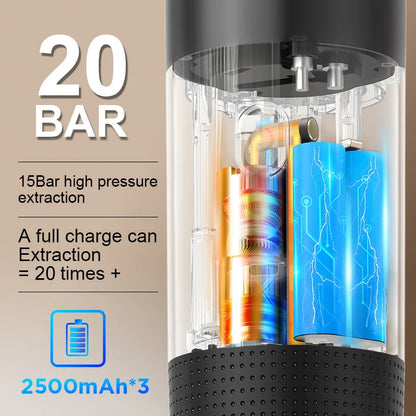 Portable Coffee Maker | Brew Fresh Coffee Anytime, Anywhere