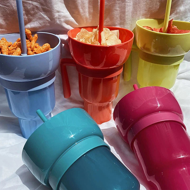 Snack and Drink Cup Combo | Snack & Sip Like Never Before!