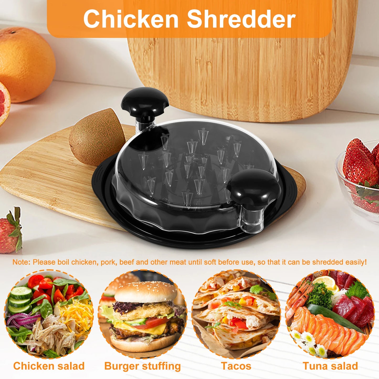 Chicken Meat Shredder | Effortless, Stylish & Built to Last!