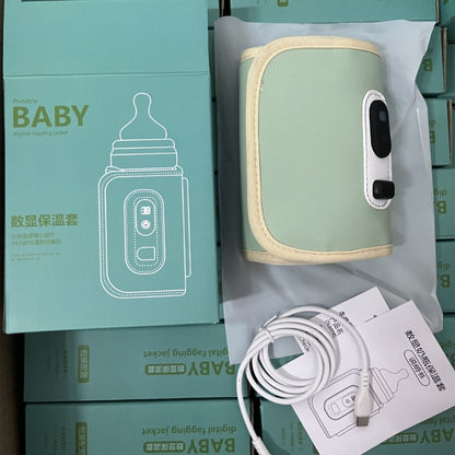 Portable Baby Bottle Warmer – USB Rechargeable, 24-Hour Heat Retention | Compatible with Most Baby Bottles