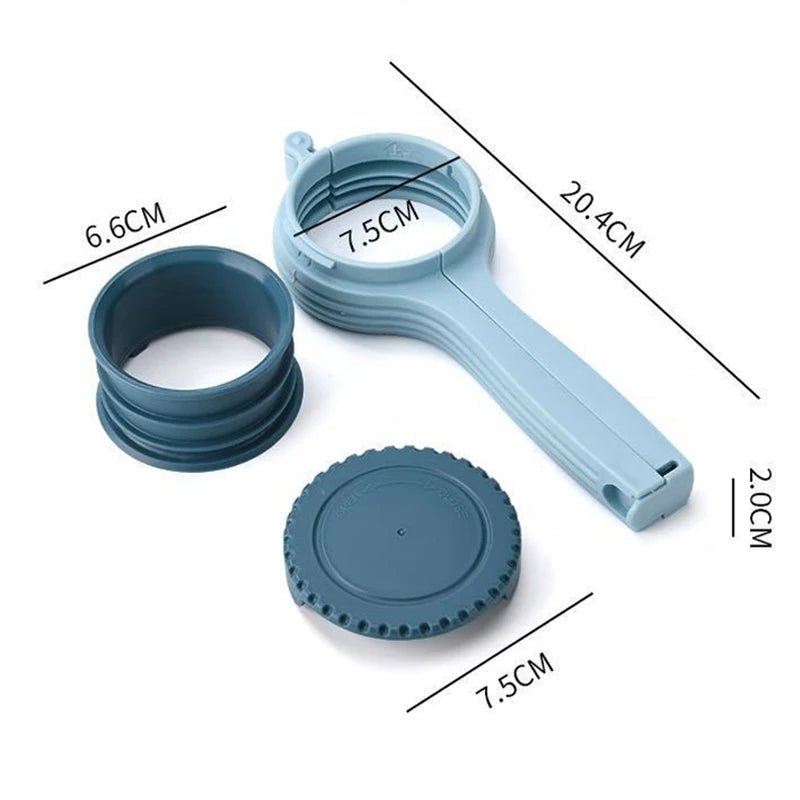 Reusable Bag Clip Snack Sealer with Spray Nozzle | Moisture-Proof Food Storage Solution