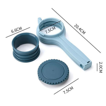Reusable Bag Clip Snack Sealer with Spray Nozzle | Moisture-Proof Food Storage Solution