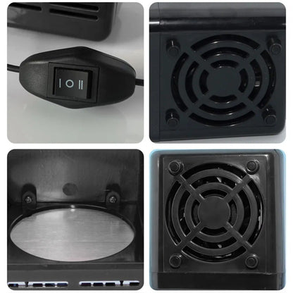 Mini USB Fridge Portable Cooler & Warmer | Desktop Beverage Cooler & Heater
