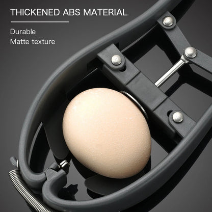 Stainless Steel Egg Cracker & Separator | Mess-Free Eggshell Cutter