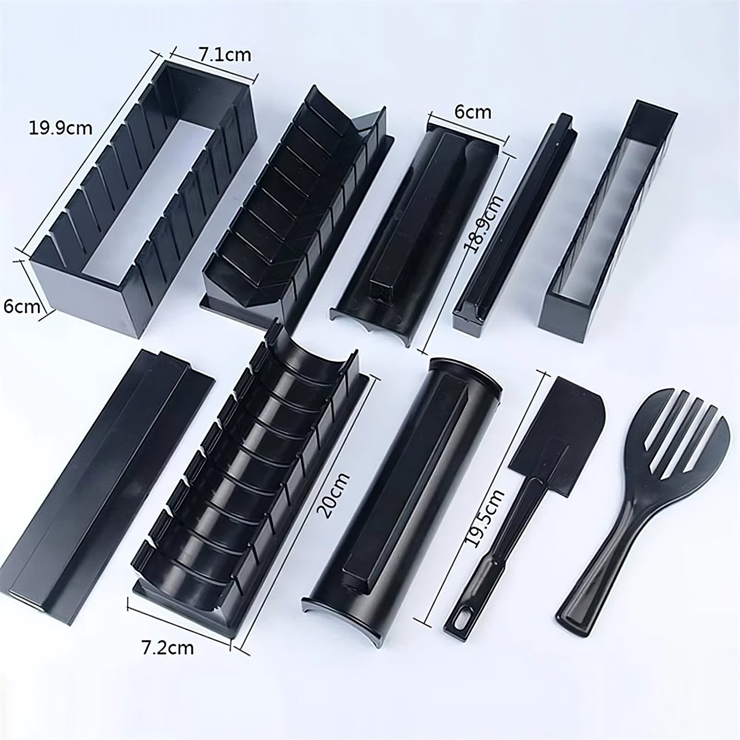 DIY Sushi Making Kit | Easy Sushi Roller Mold Set for Beginners & Pros