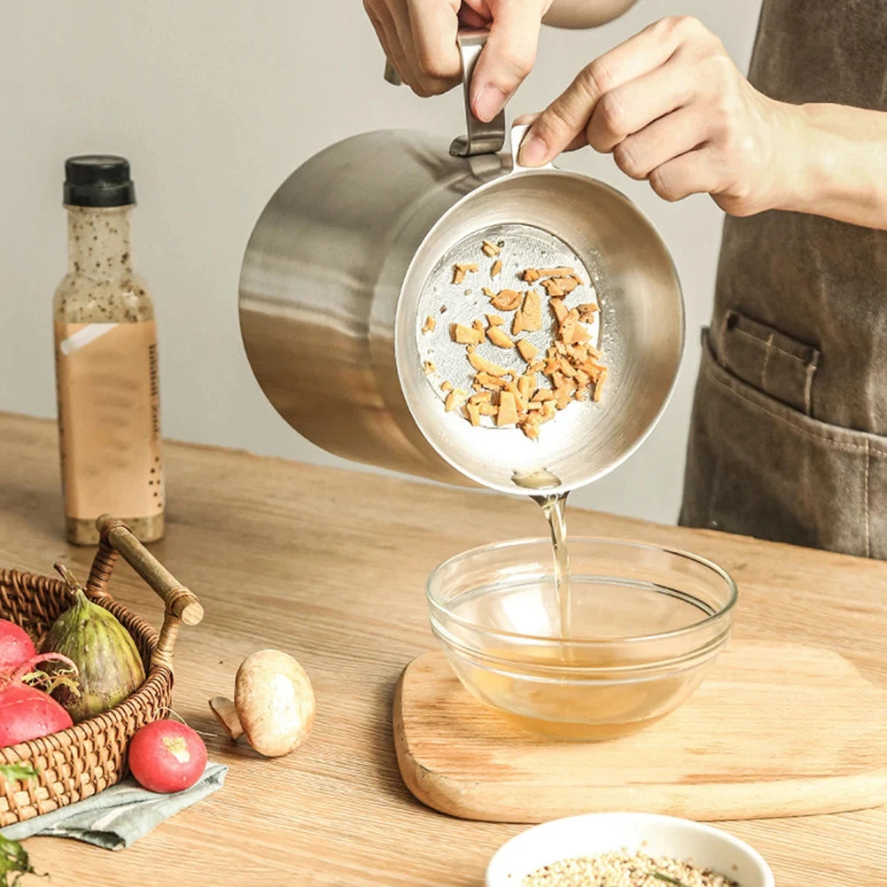 Deep Frying Pot with Oil Storage & Fry Basket – 2L | Crispy, Healthy, Easy Frying