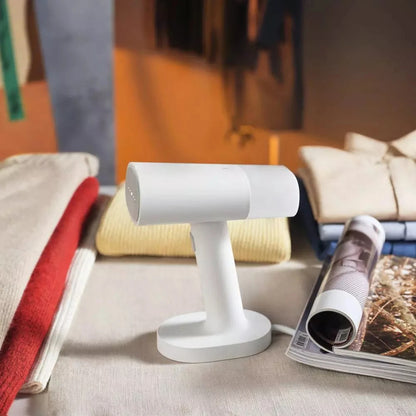 Handheld Vacuum Steamer | Portable Wrinkle Remover for Home & Travel