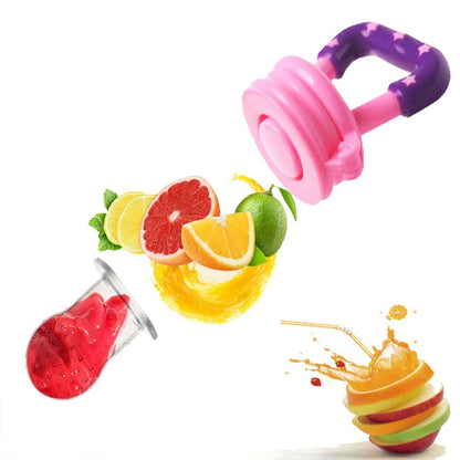 Baby Fruit Feeder Pacifier | BPA-Free Food Grade Silicone | Teething Toy & Fresh Food Feeder