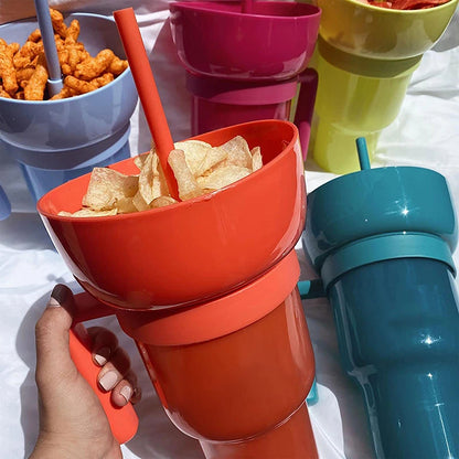 Snack and Drink Cup Combo | Snack & Sip Like Never Before!