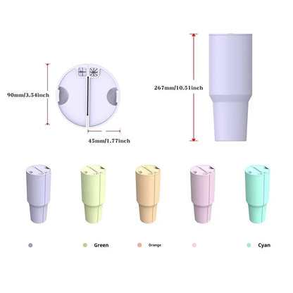Stanley Cup | Dual-Flavor Silicone Water Bottle Divider for 40oz