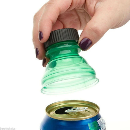 Reusable Can Lids | 6-Pack Air-Tight Soda & Beer Can Covers