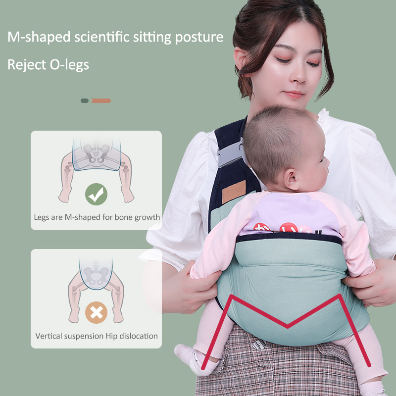 Baby Carrier Wrap – Breathable Mesh Sling for Newborn to Toddler | Adjustable, Ergonomic & All-Season