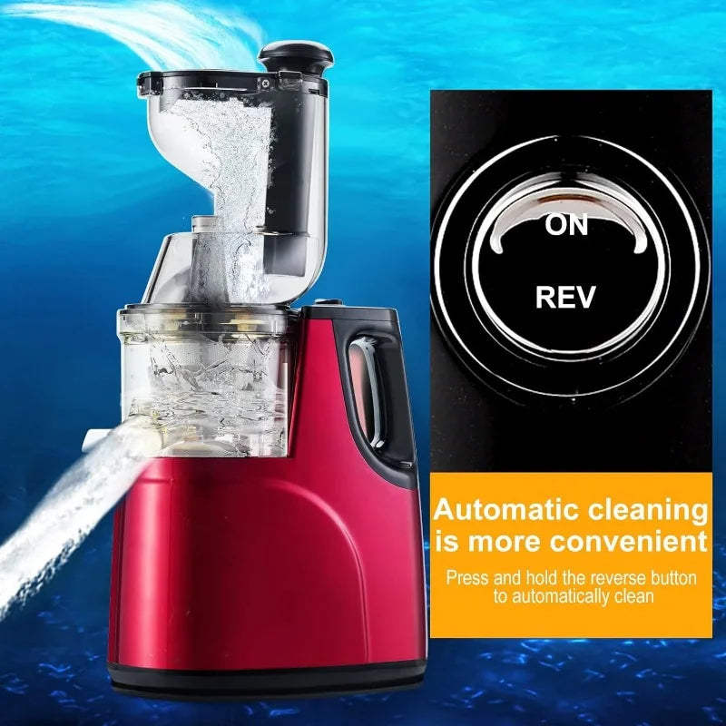 Cold Press Masticating Juicer | Effortless Nutrition, Every Day!